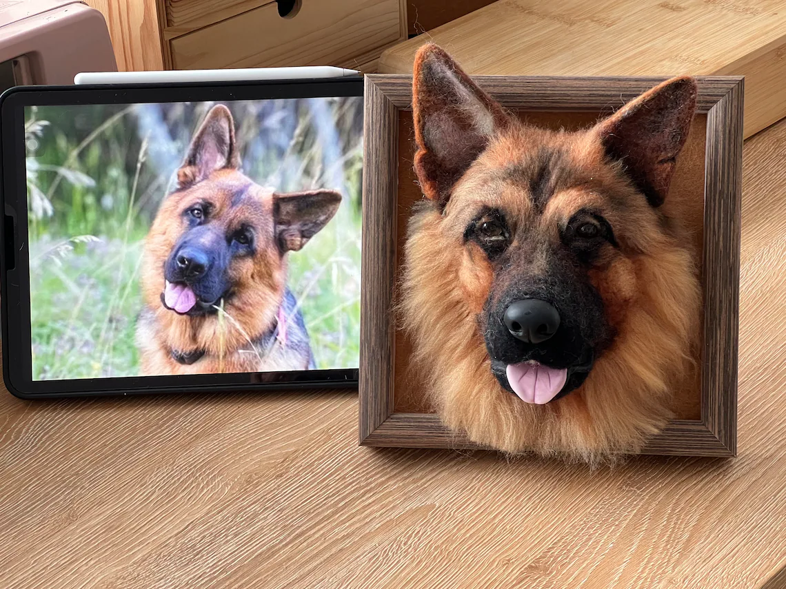 3D Portraits - Dog