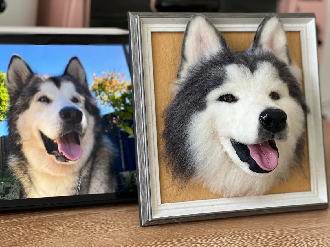 3D Portraits - Dog 10