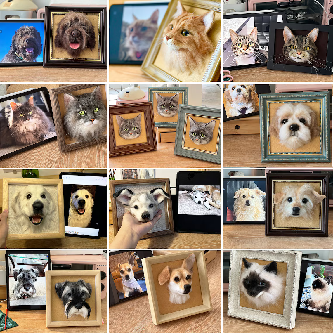 3D Portraits - Dog 11