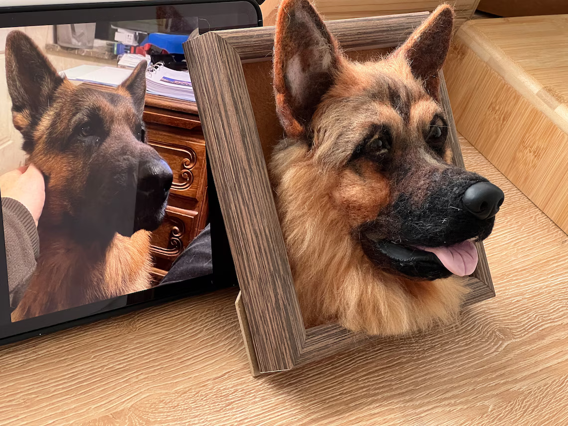 3D Portraits - Dog 4