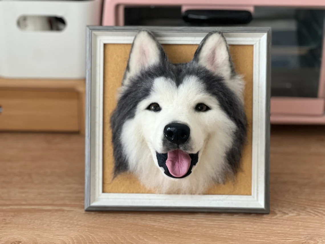 3D Portraits - Dog 8